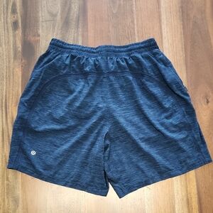 Lululemon Men's Pace Breaker Short 7" Heather Blue